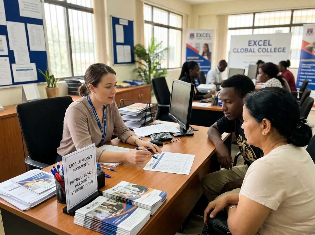 computer college fees in Nairobi at Excel Global College admissions